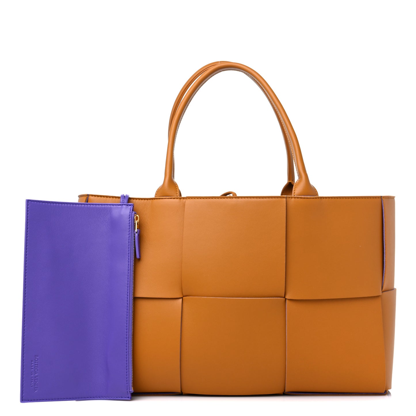 Nappa Maxi Intrecciato Medium Arco Tote Cob