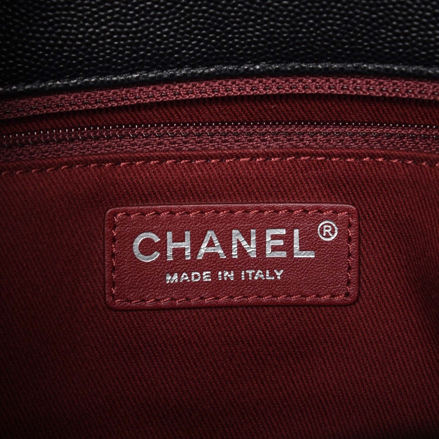 Chanel Caviar Quilted Large Coco Handle Flap Black 7 of 9