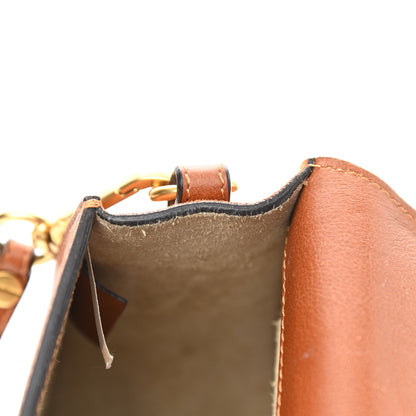 Chloe Calfskin Suede Medium Nile Bracelet Bag Caramel 15 of 15