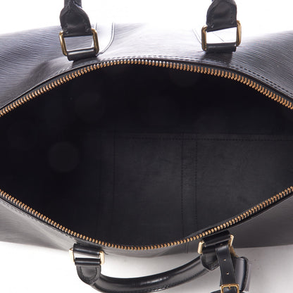 Louis Vuitton Epi Keepall 45 Black 6 of 10