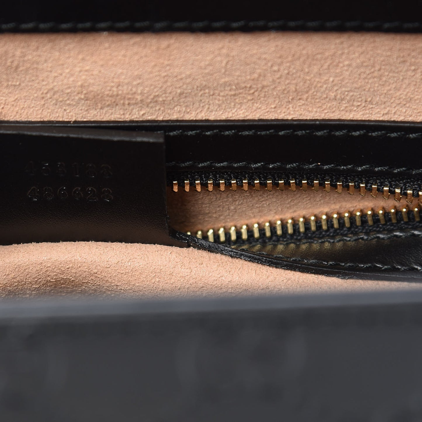 Guccissima Signature Small Padlock Top Handle Bag Black