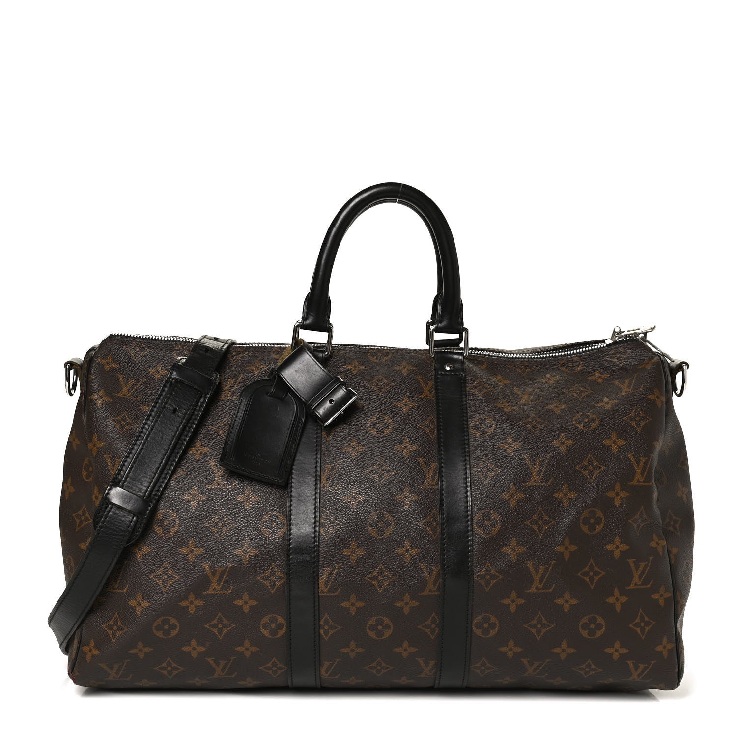 Louis Vuitton Monogram Macassar Keepall Bandouliere 45 1 of 17