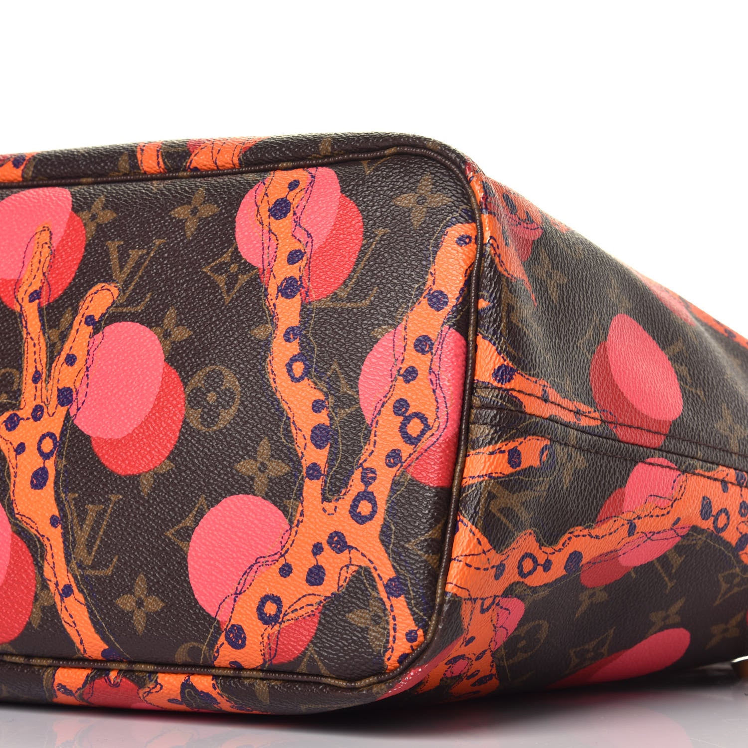 Louis Vuitton Monogram Ramages Neverfull MM 8 of 8