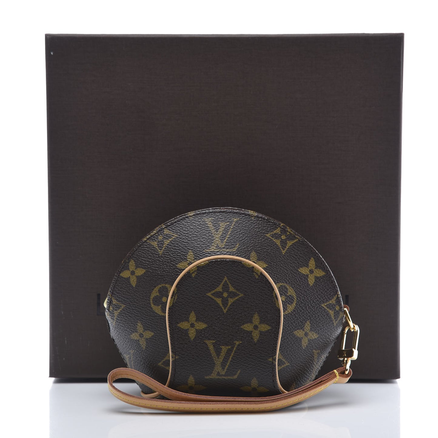 Monogram Mini Ellipse Wristlet Clutch