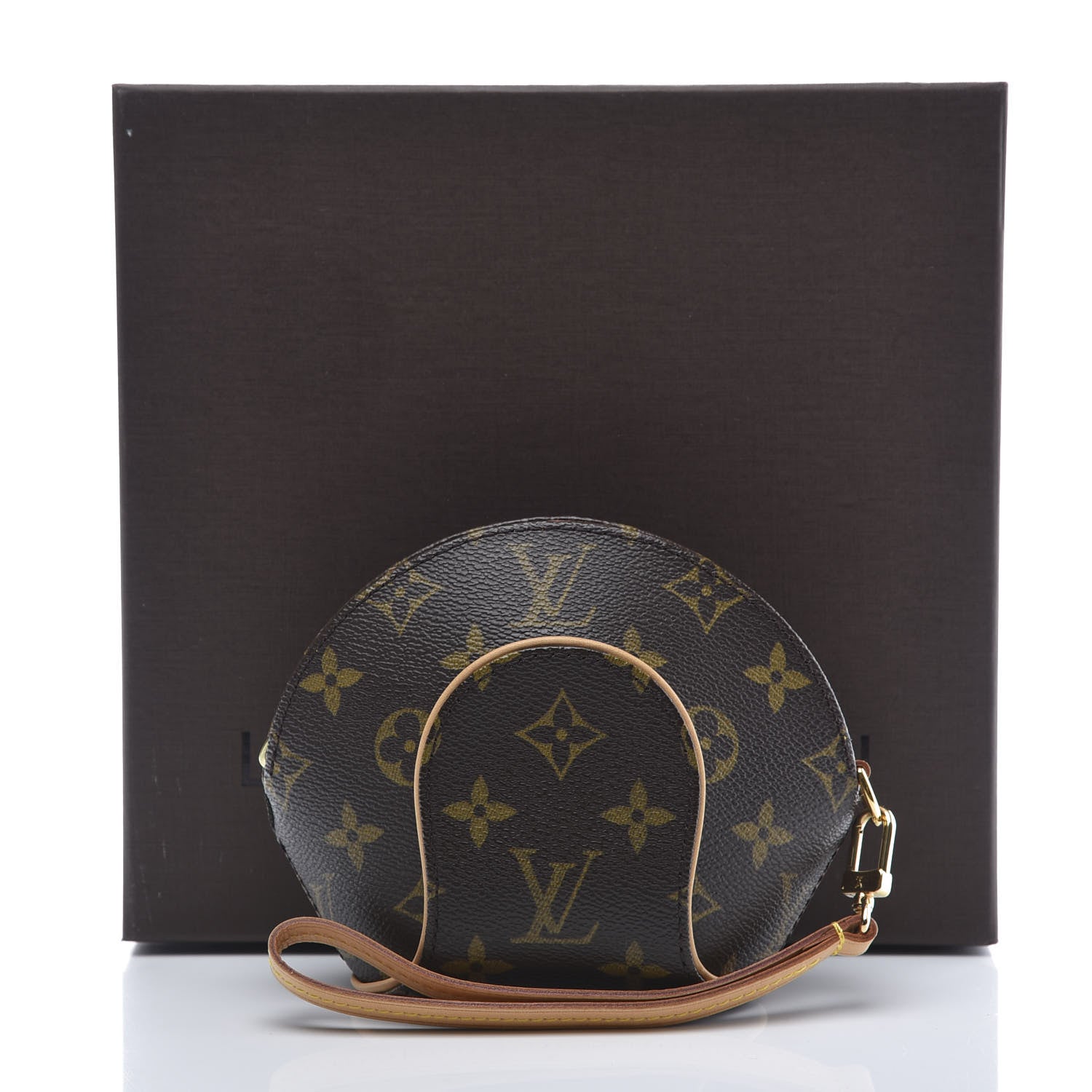 Louis Vuitton Monogram Mini Ellipse Wristlet Clutch 10 of 10