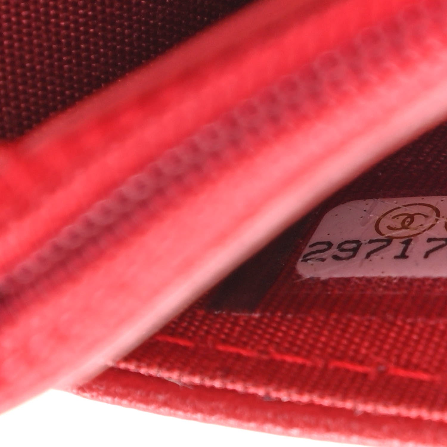 Chanel Goatskin Quilted Chanel 19 Wallet On Chain WOC Red 8 of 13