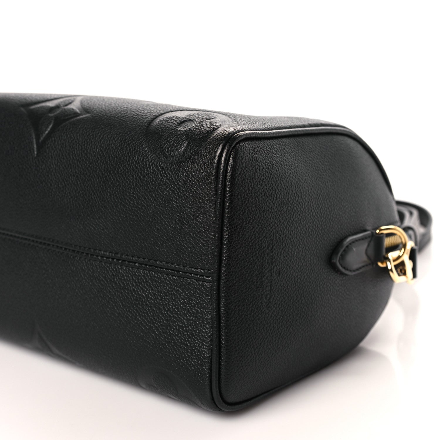 Louis Vuitton Empreinte Monogram Giant Speedy Bandouliere 25 Black 8 of 8