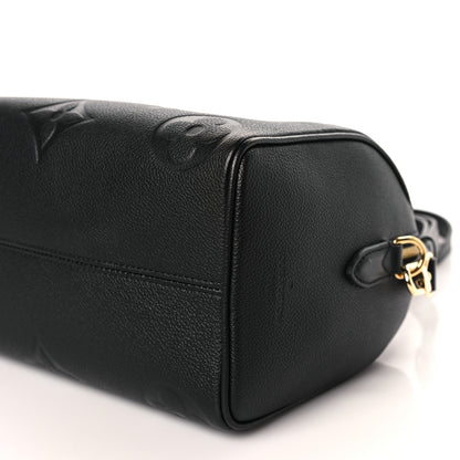 Louis Vuitton Empreinte Monogram Giant Speedy Bandouliere 25 Black 8 of 8