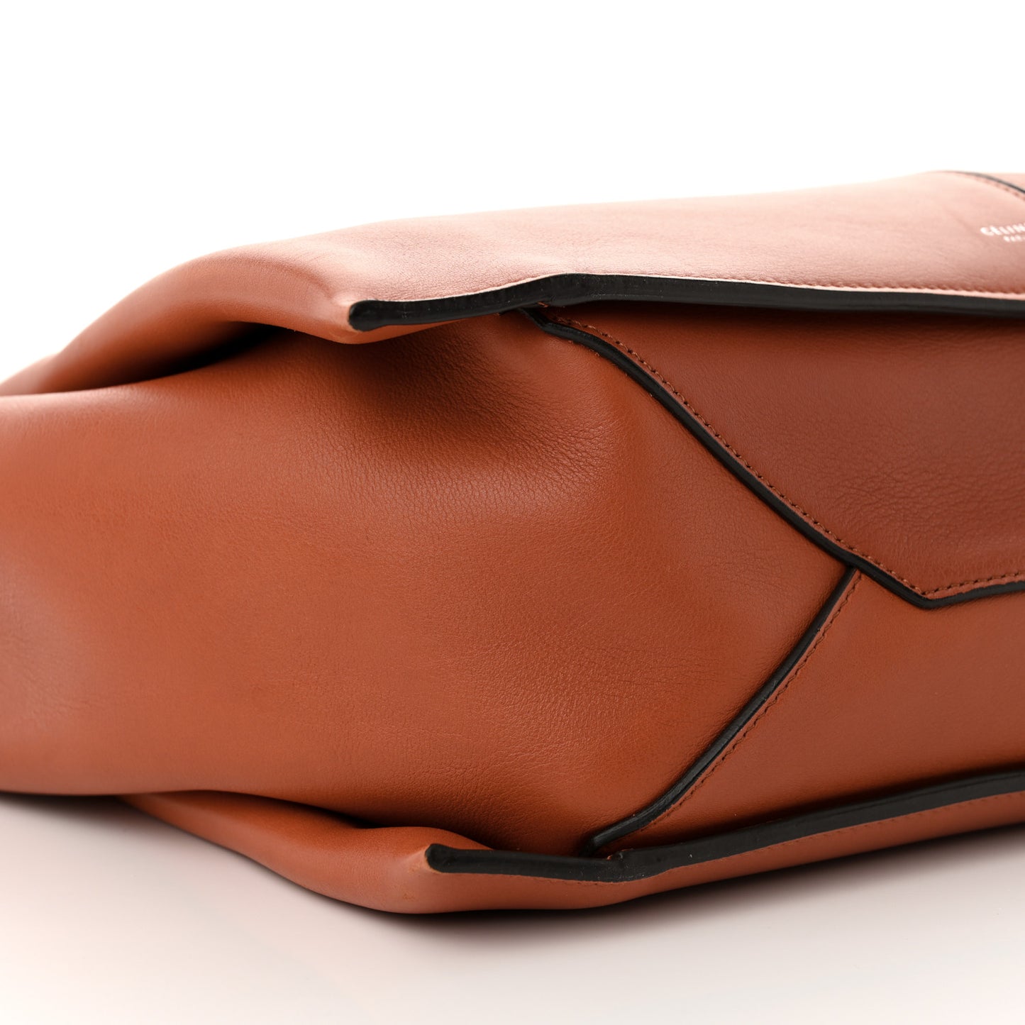 Calfskin Medium Tri-Fold Bag Brick
