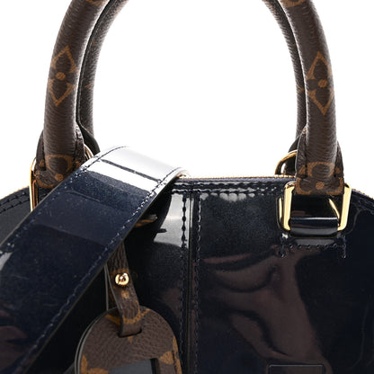 Louis Vuitton Patent Monogram Alma BB Marine 7 of 9