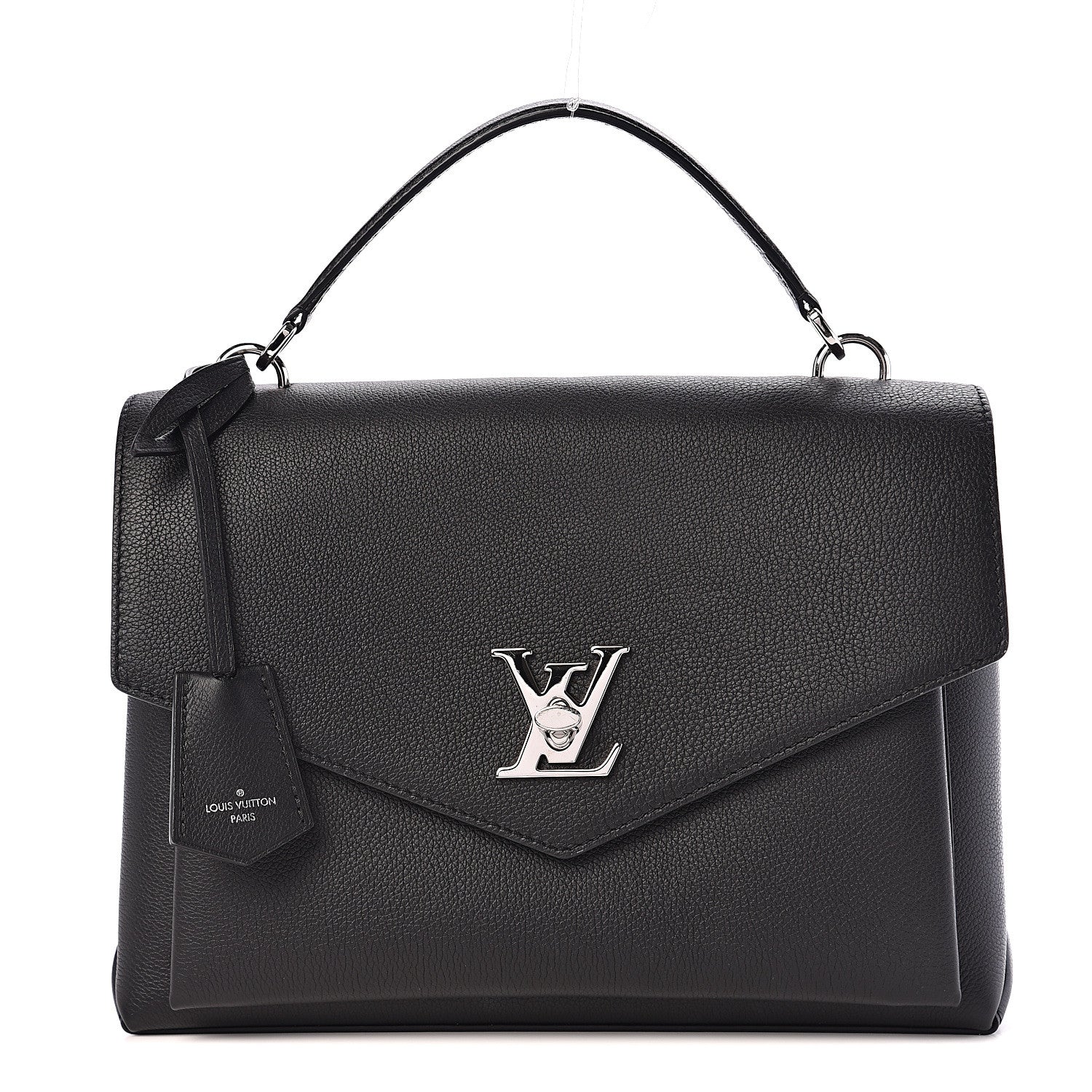 Louis Vuitton Soft Calfskin My Lockme Top Handle Black 1 of 8
