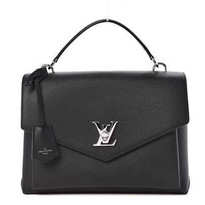 Louis Vuitton Soft Calfskin My Lockme Top Handle Black 1 of 8