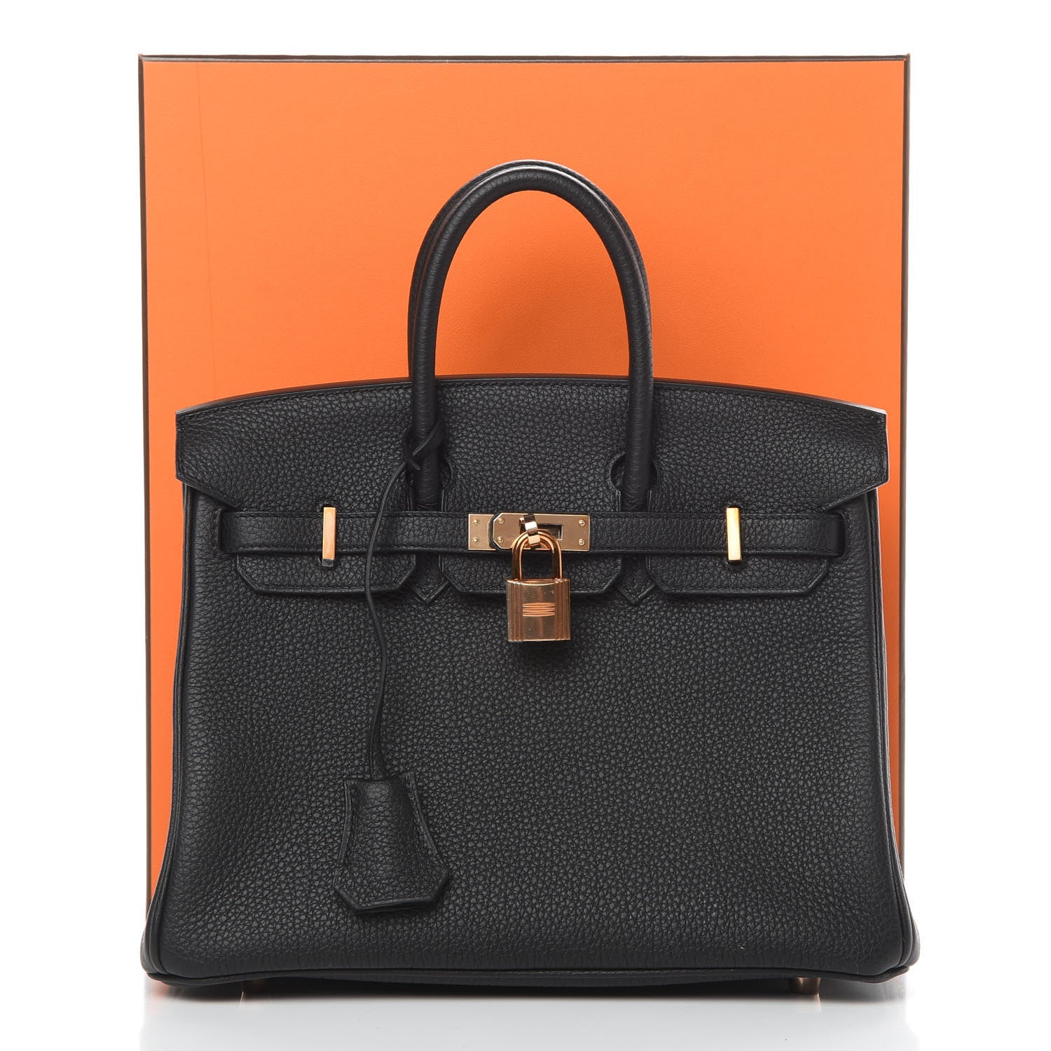Hermes Togo Birkin 25 Black 13 of 13
