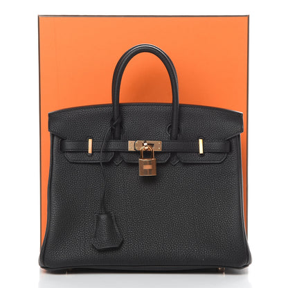 Hermes Togo Birkin 25 Black 13 of 13