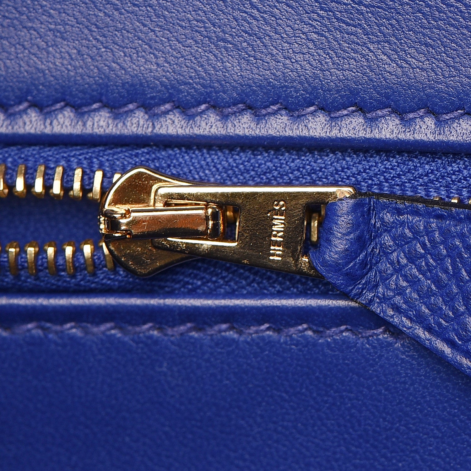 Hermes Epsom Constance 24 Bleu Electrique 13 of 26