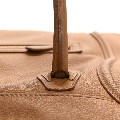 Celine Drummed Calfskin Mini Luggage Camel 16 of 17
