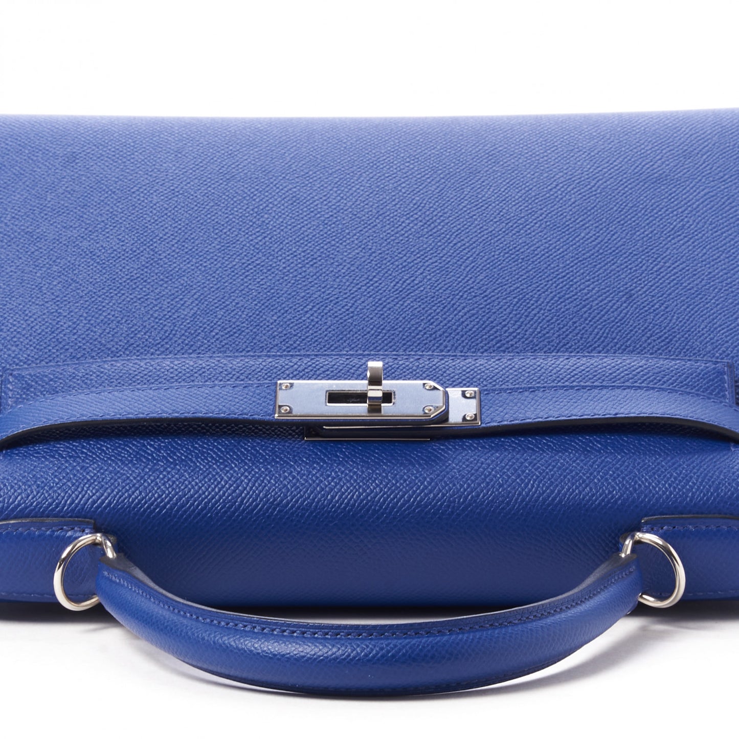 Epsom Kelly Sellier 28 Bleu Electrique