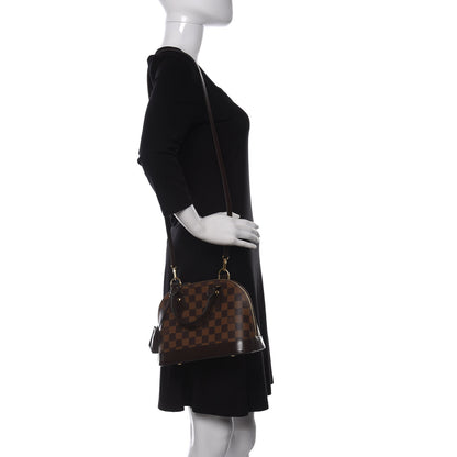Louis Vuitton Damier Ebene Alma BB 2 of 9