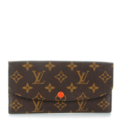 Louis Vuitton Monogram Emilie Wallet Piment 1 of 8