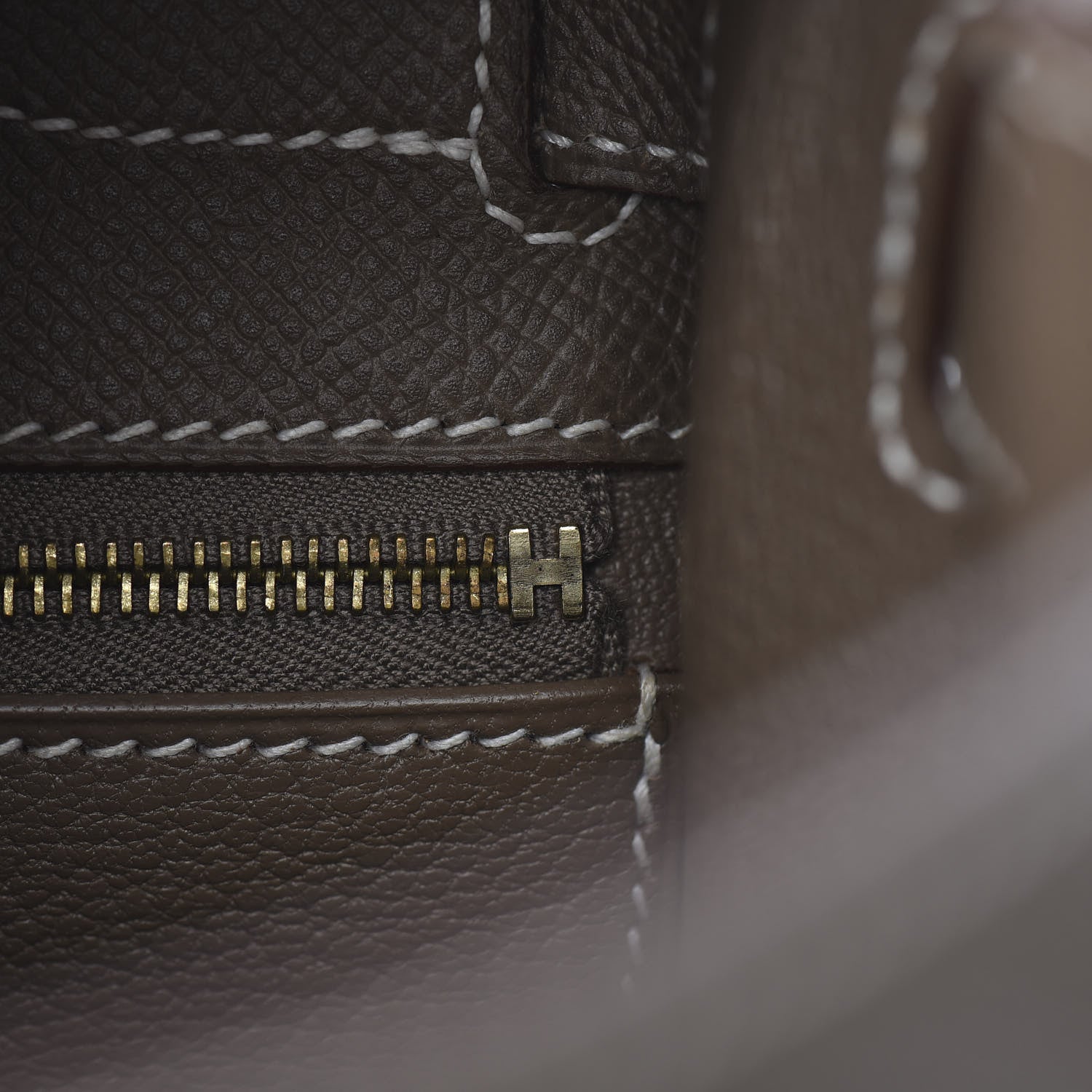 Hermes Epsom Kelly Sellier 32 Etoupe 11 of 34