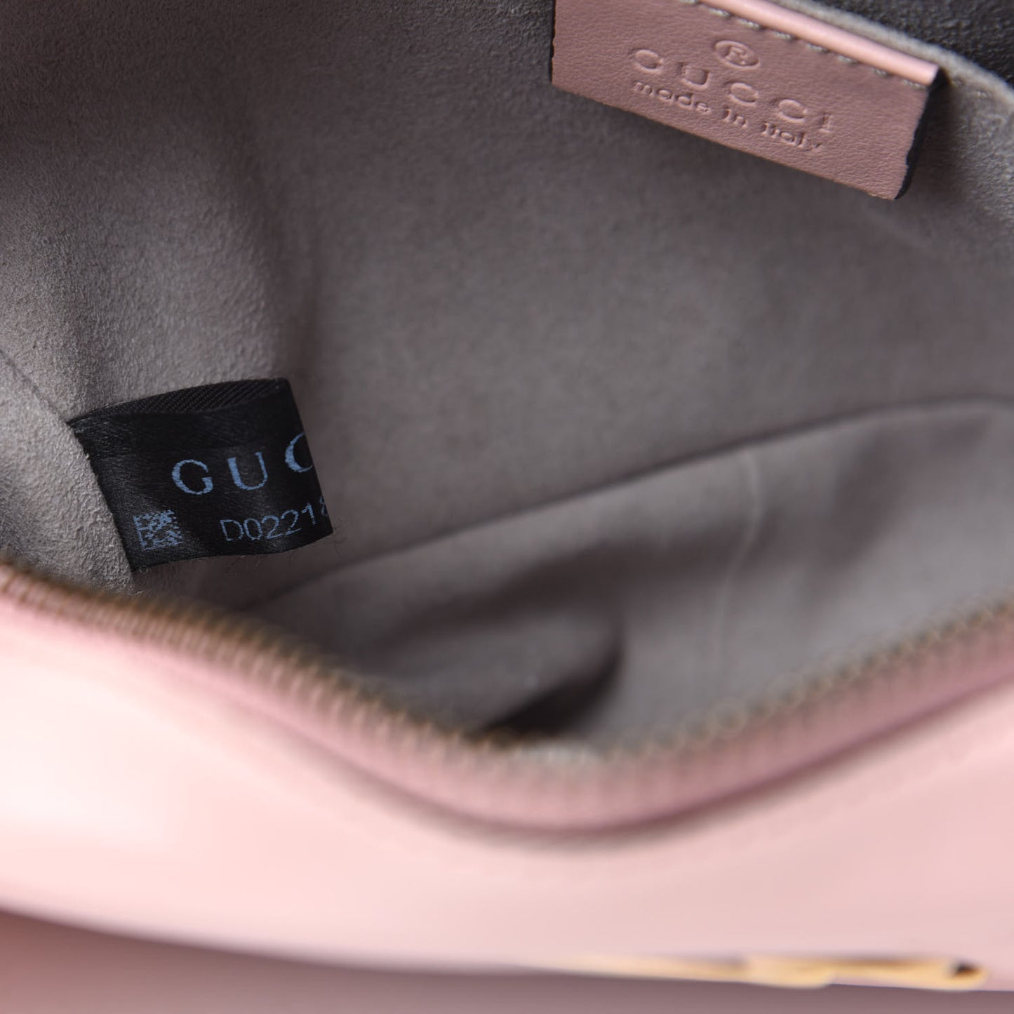 Calfskin Matelasse Mini GG Marmont Chain Shoulder Bag Perfect Pink