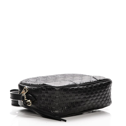 Gucci Guccissima Mini Bree Messenger Bag Black 4 of 7