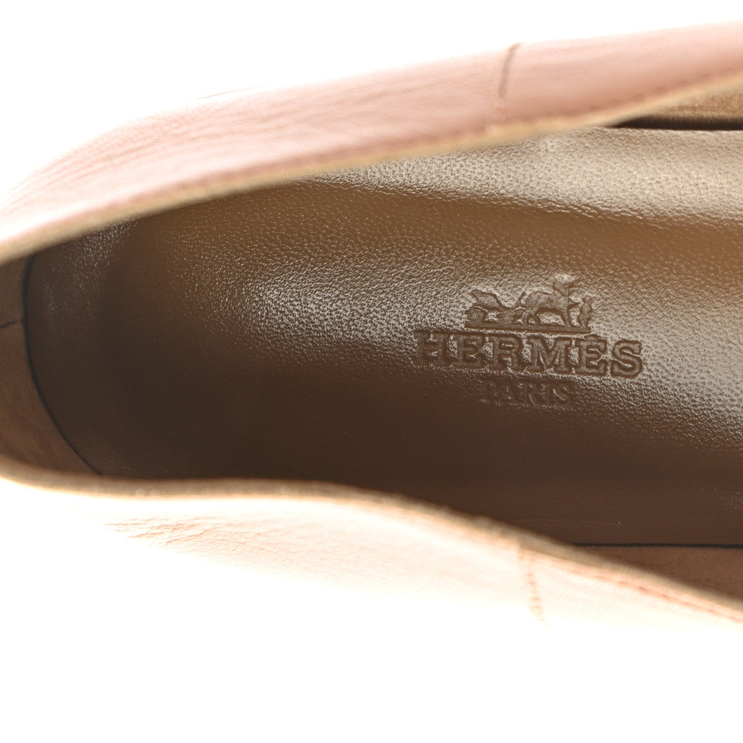 Supple Goatskin Womens Time Loafers 40 Havane