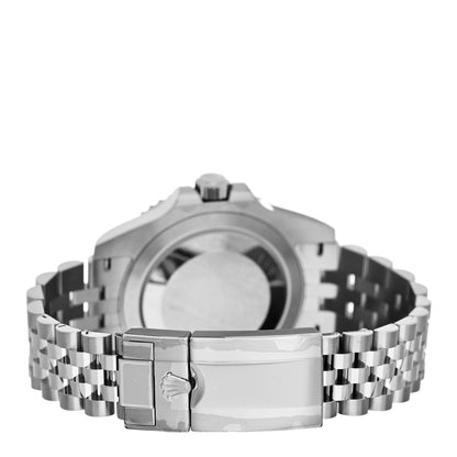 Rolex Stainless Steel 40mm Oyster Perpetual Date GMT Master II Bruce Wayne Watch Black 126710GRNR 3 of 5