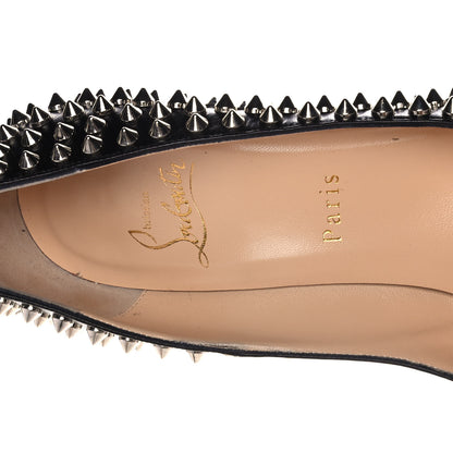 Christian Louboutin Nappa Pigalle Plato Spikes 120 Pumps 37.5 Black 7 of 10