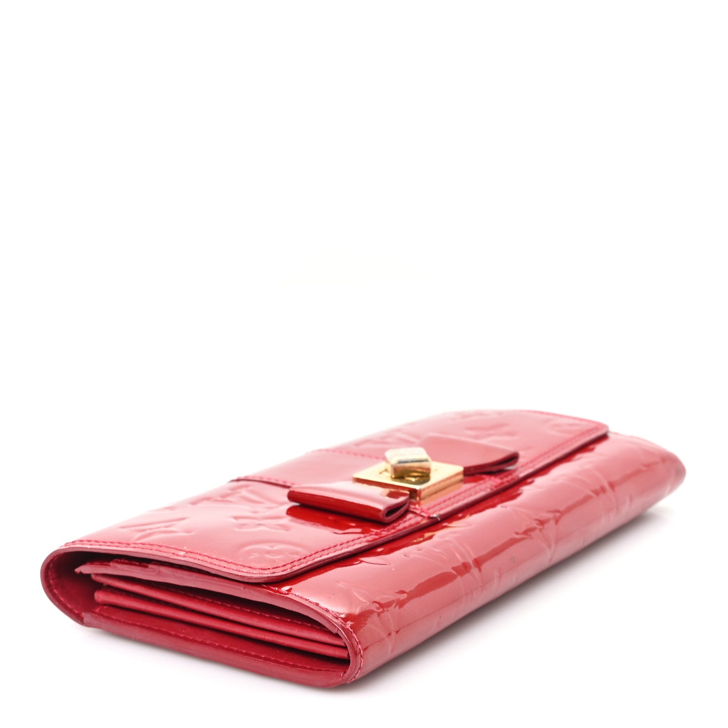 Louis Vuitton Vernis Sarah Noeud Wallet Pomme D'Amour 4 of 8