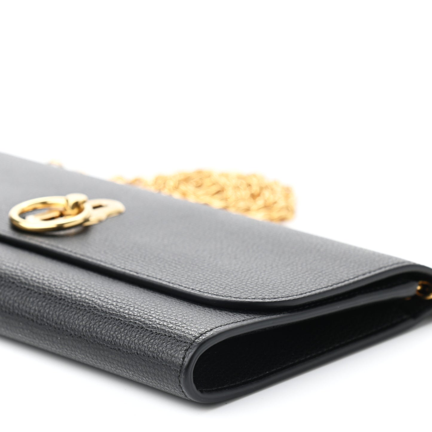 Small Classic Grain Amberley Convertible Clutch Black