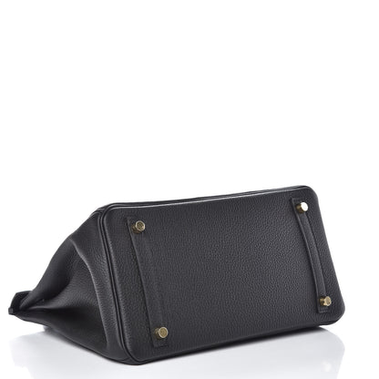 Hermes Togo Birkin 30 Black 5 of 33
