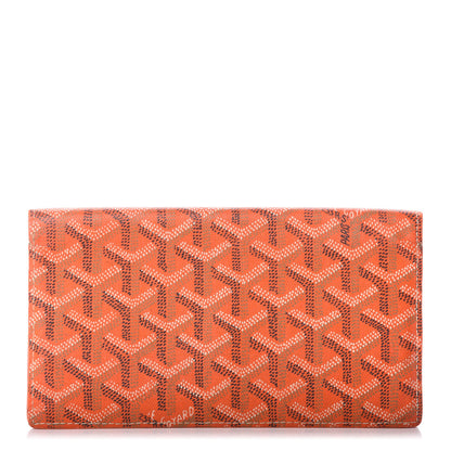 Goyard Goyardine Richelieu Wallet Orange 1 of 7