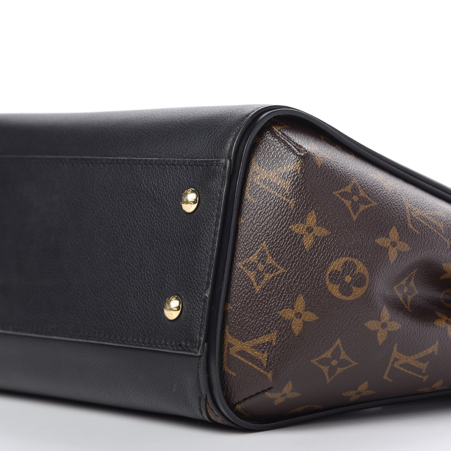 Louis Vuitton Calfskin Monogram Kimono Tote Black 7 of 9