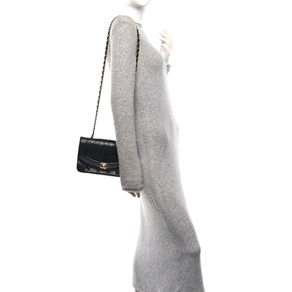 Chanel Lambskin Quilted Small Single Flap Black 2 of 11