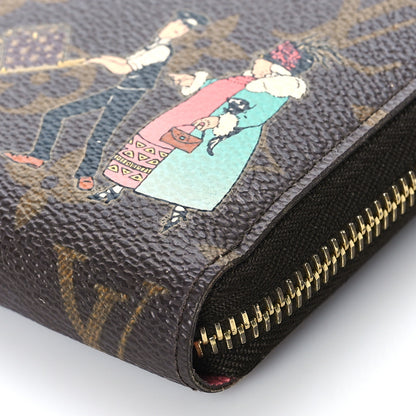 Louis Vuitton Monogram Illustre Zippy Wallet Rose 8 of 8