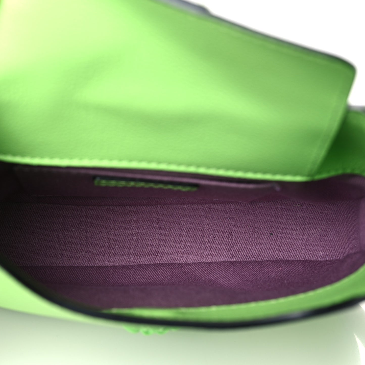 Calfskin La Medusa Small Hobo Crossbody Green