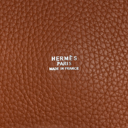 Hermes Taurillon Clemence Picotin TGM Gold 6 of 14