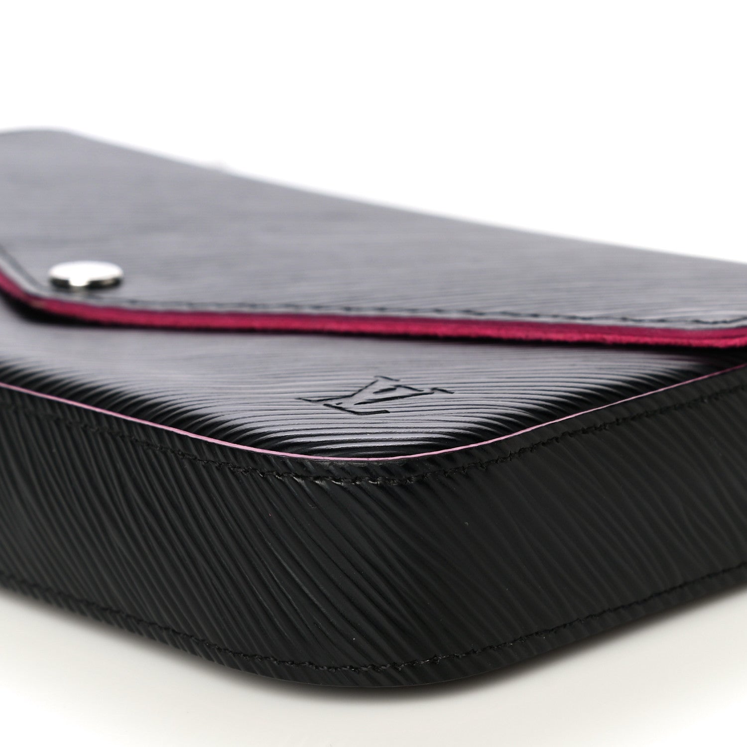 Louis Vuitton Epi Pochette Felicie Black Hot Pink 11 of 14