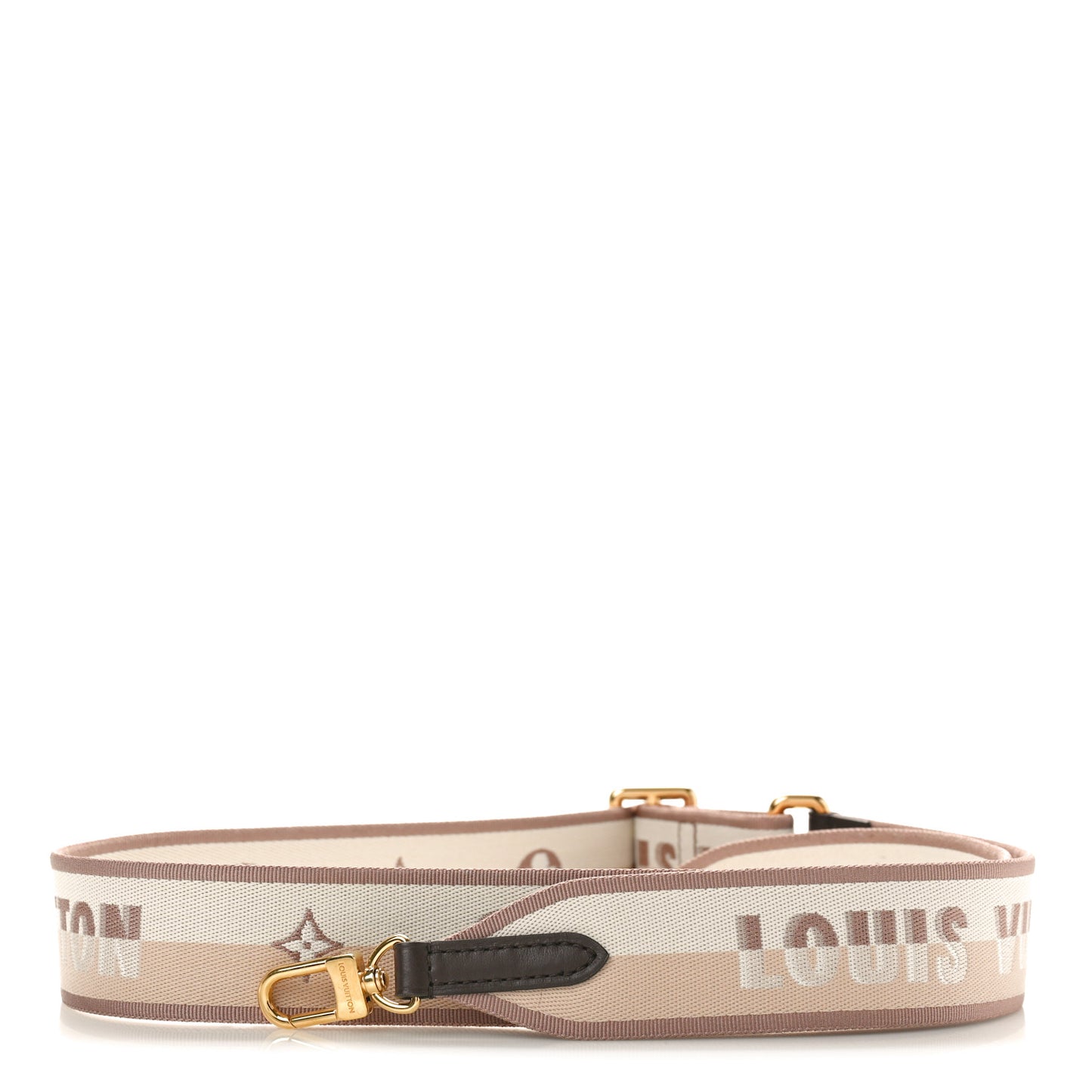 Jacquard Speedy Bandouliere 20 Shoulder Strap Beige Brown