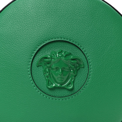 Versace Calfskin La Medusa Round Camera Bag Green 7 of 9