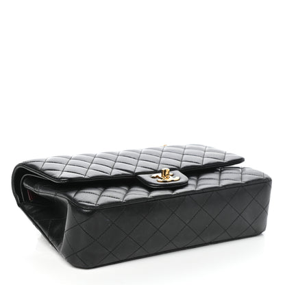 Chanel Lambskin Quilted Medium Double Flap Black 4 of 10