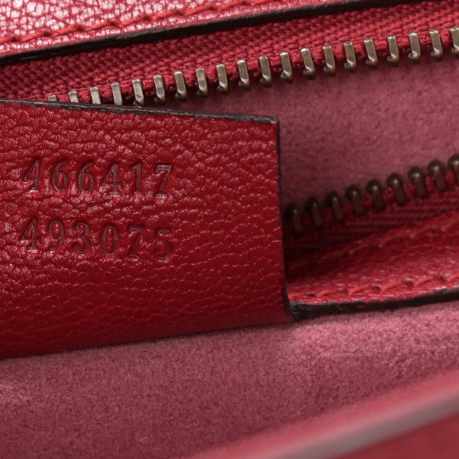 Gucci Calfskin Osiride Future Top Handle Bag Red 7 of 12