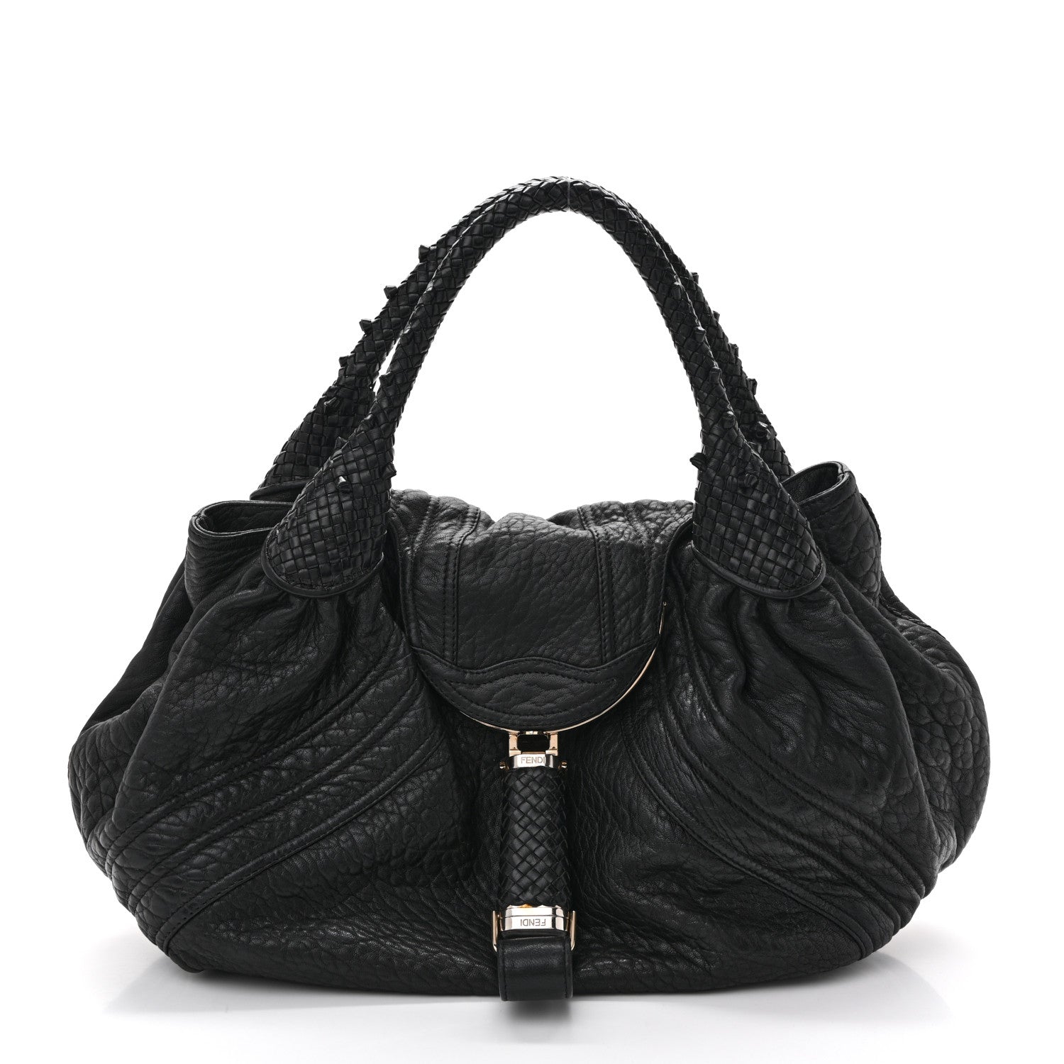 Fendi Nappa Nuvolata Spy Black 1 of 13