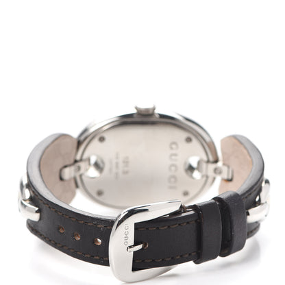 Gucci Stainless Steel Calfskin 32mm Marina Quartz Watch Black 3 of 4