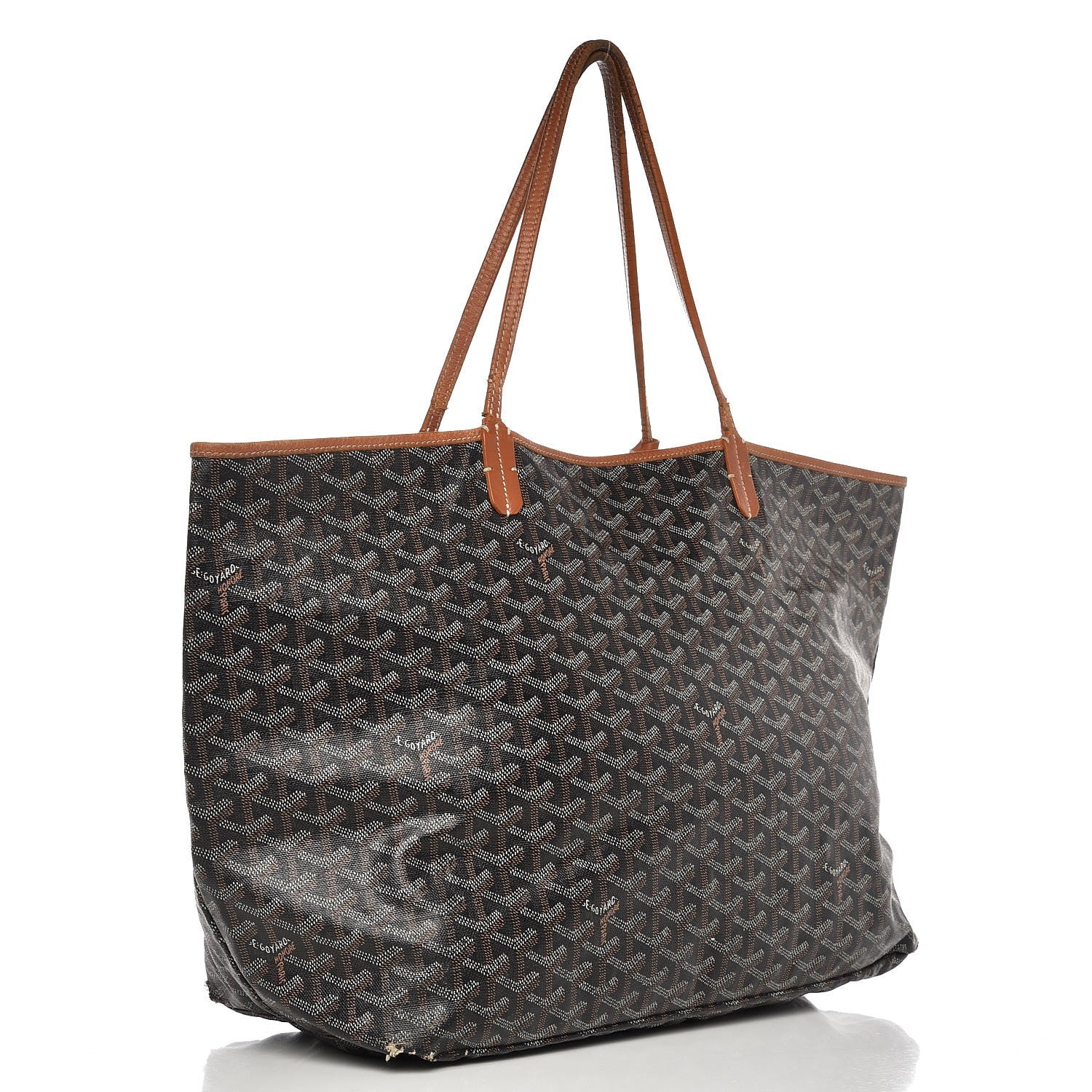 Goyard Goyardine Saint Louis GM Black Gold 3 of 22