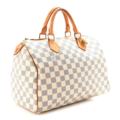 Louis Vuitton Damier Azur Speedy 30 3 of 10