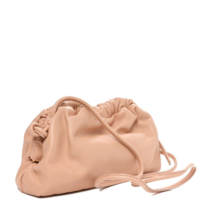 Mansur Gavriel Lambskin Mini Cloud Clutch  Dahlia 3 of 9