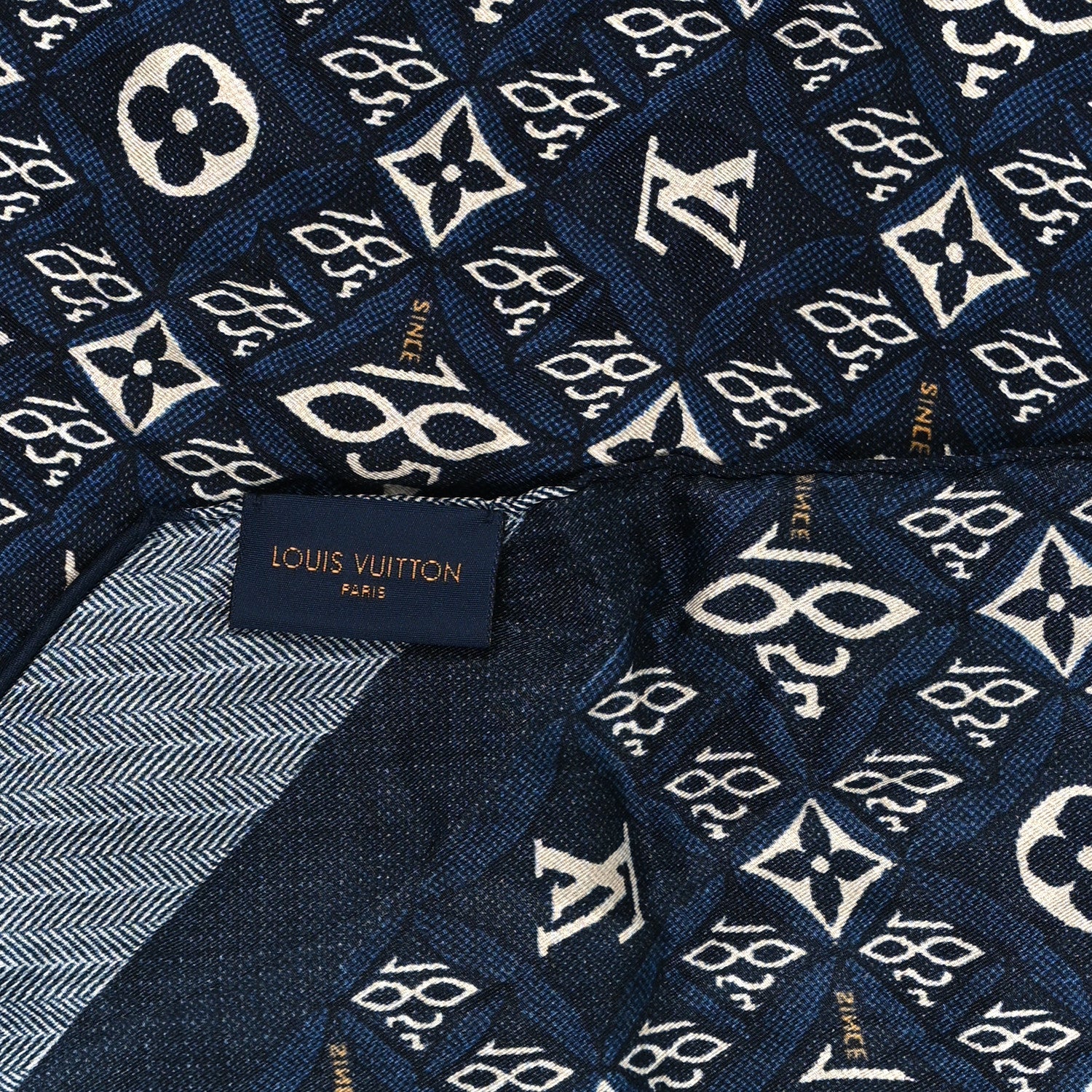 Louis Vuitton Silk Since 1854 LV Envy Bandeau Blue 2 of 3
