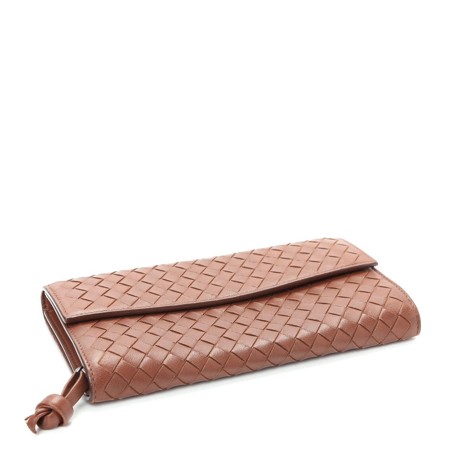 Bottega Veneta Nappa Intrecciato Continental Flap Wallet Tea 4 of 8